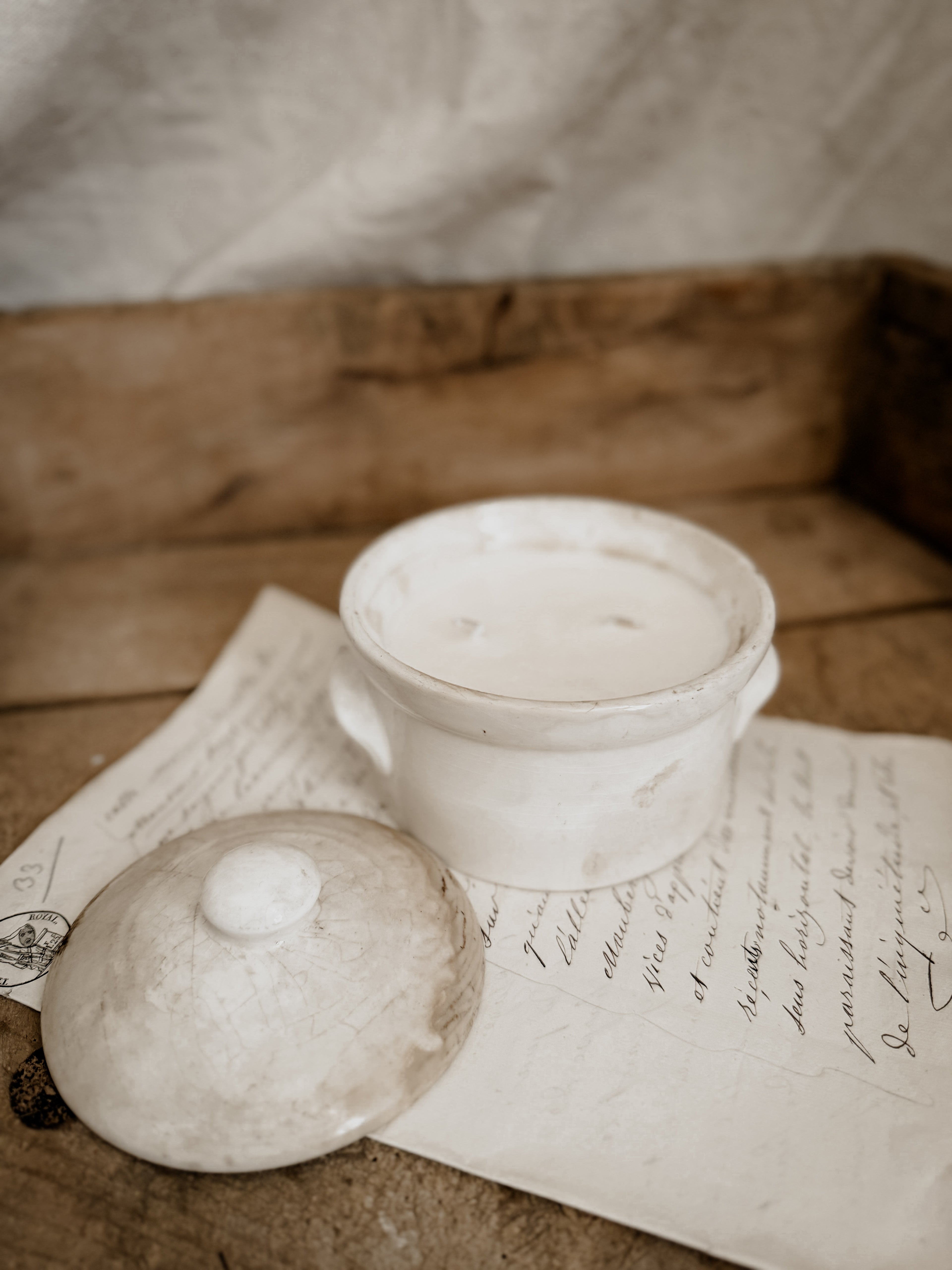 The Found Orchard — Signature Candle German lidded tureen 22oz