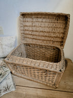 French basket trunk