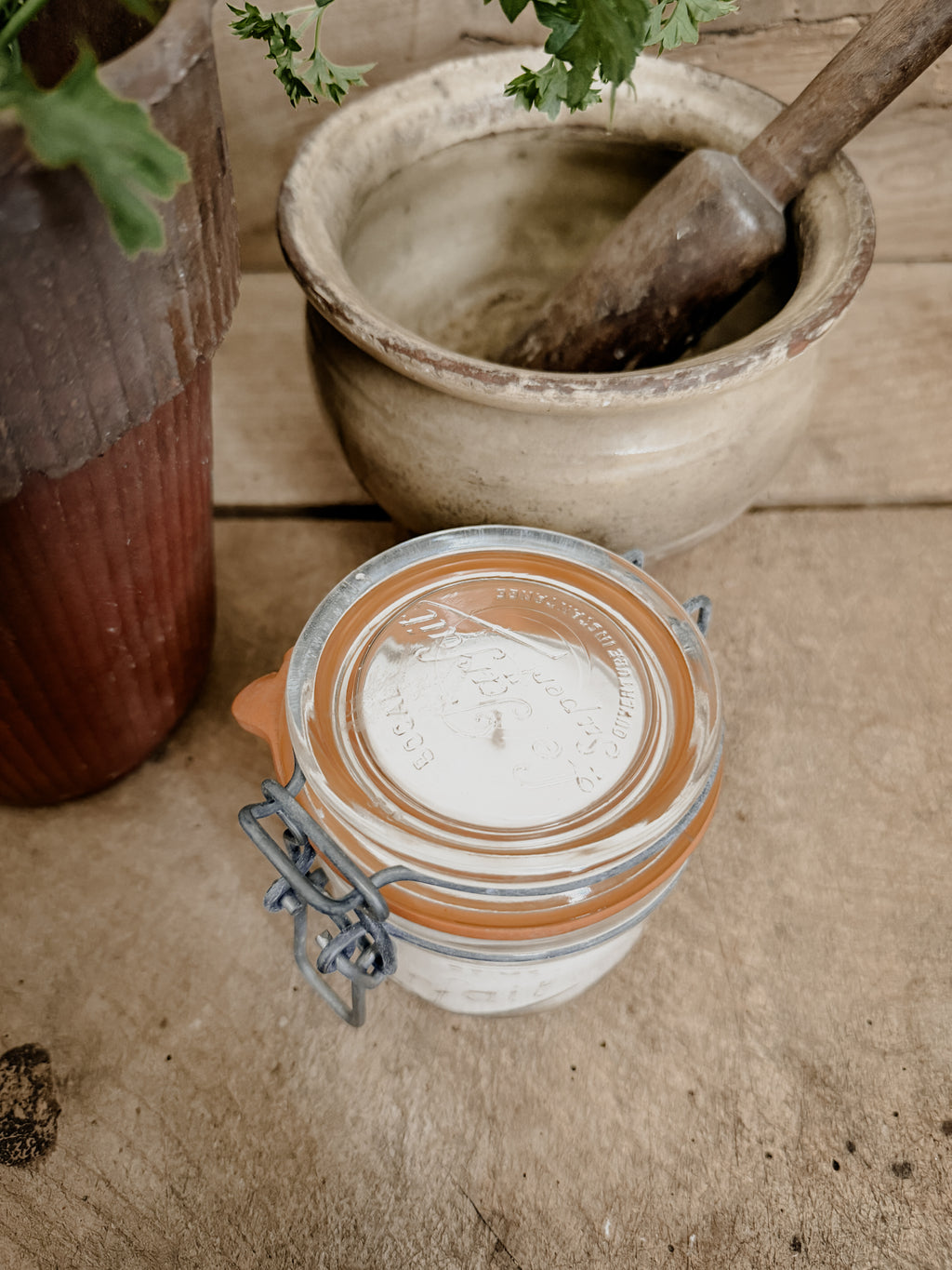 The Found Orchard — Signature Candle 8oz Le Parfait jar