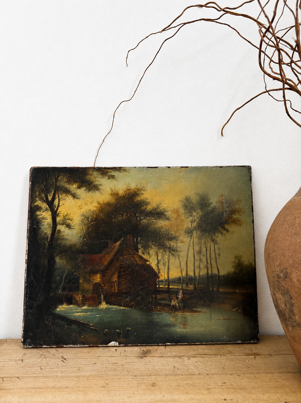 Oil on canvas sourced in France