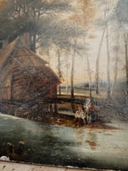 Oil on canvas sourced in France